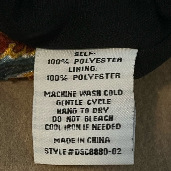 COLLECTIVE CONCEPTS Nordstrom Rack halter neck midi dress, paisley black XS - Picture 11 of 12